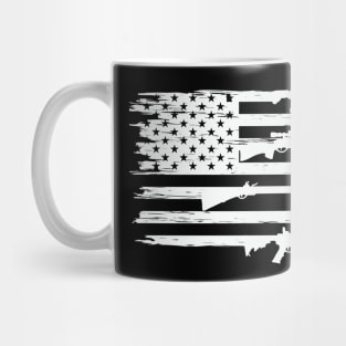 Us Veteran Guns Weapons Mug